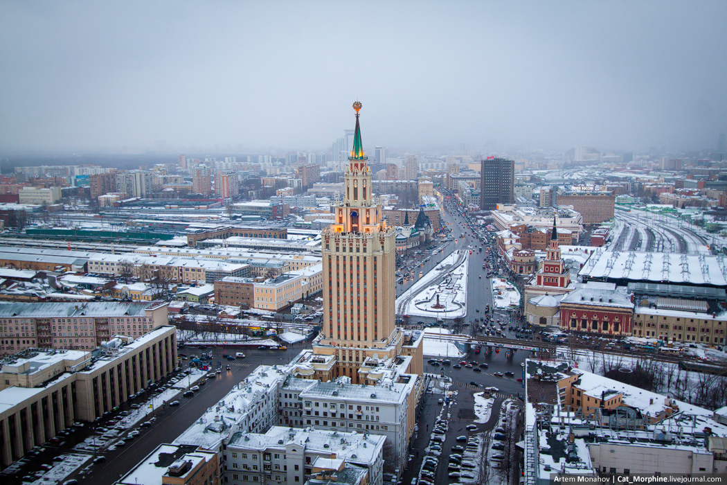 Гостиница ленинградская москва фото