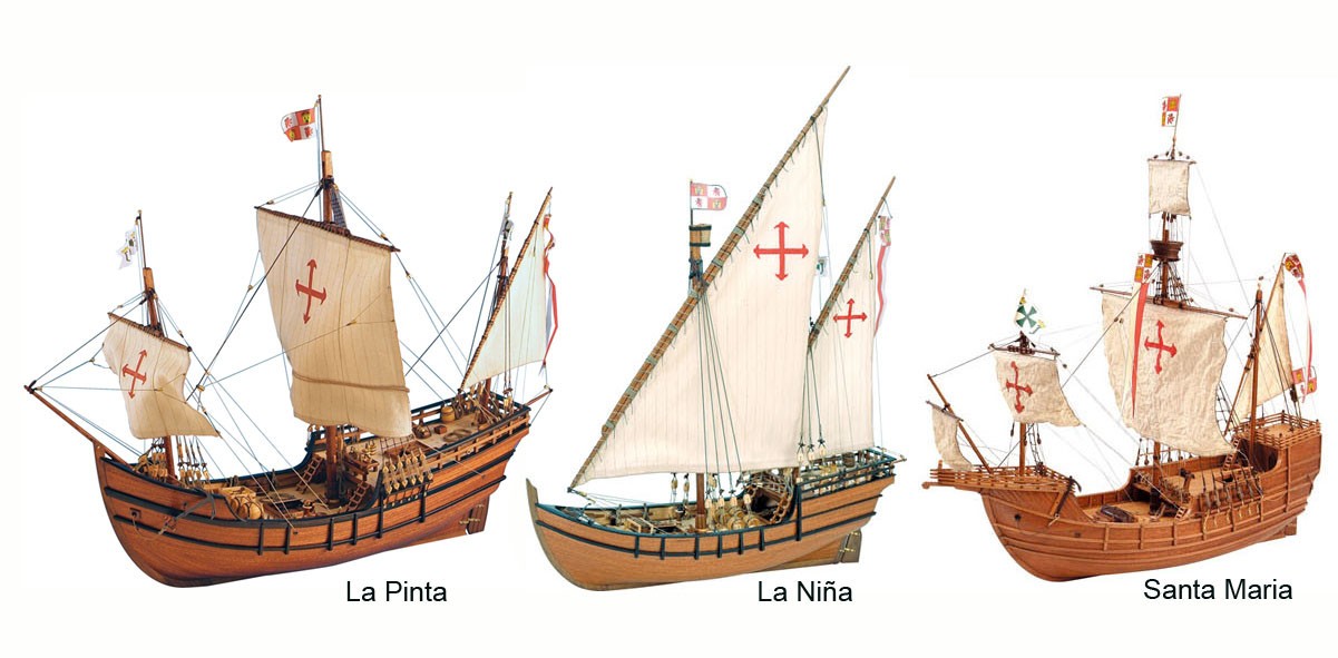 christopher columbus nina pinta santa maria