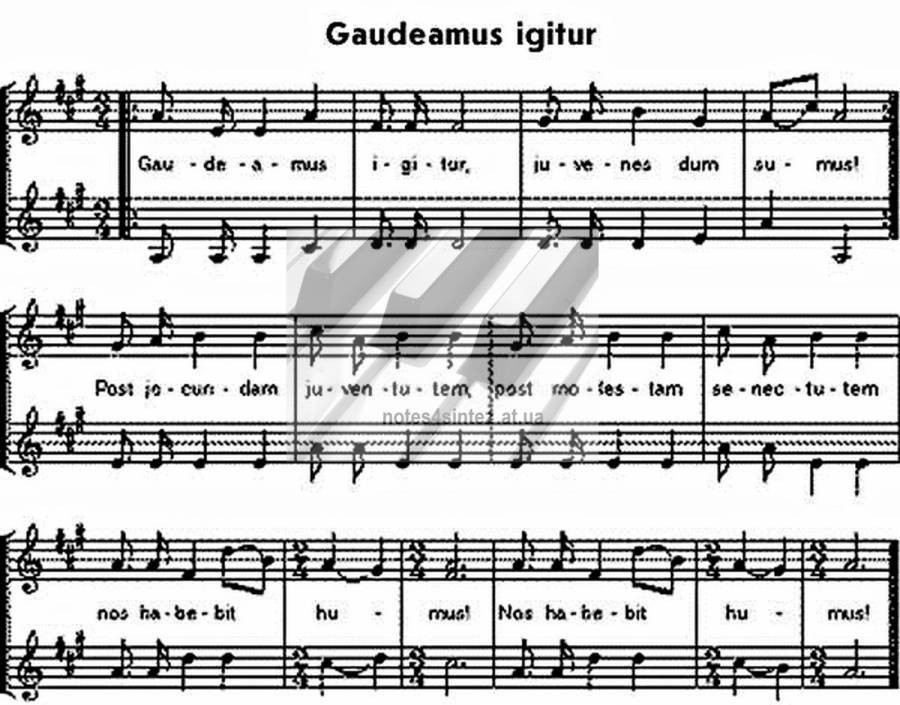 Гаудеамус латинский текст. Гимн студентов Гаудеамус на латыни. Ноты хоровая партитура Гаудеамус. Слова гимна студентов Гаудеамус игитур. Ноты Гаудеамус для смешанного хора.